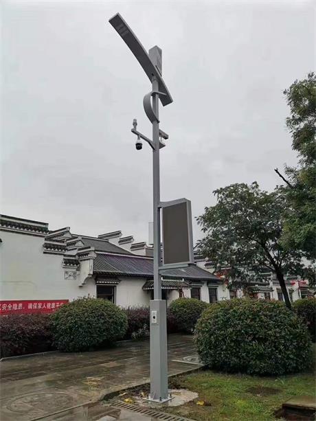太陽(yáng)能智慧路燈安防監(jiān)控作用？